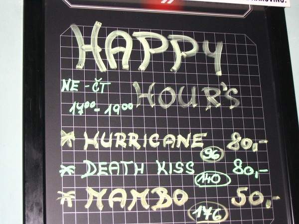 Happy hours v Plauditu v Lbci tvrtek 13 :)